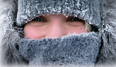 В понедельник холода продолжатся /  Мирный Мирнинский Республика Саха (Якутия)