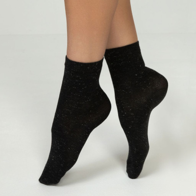 Носки Cozy Home, бордо/черные