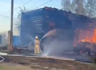 В Усть-Алданском районе сгорела старая школа / ЯСИА   