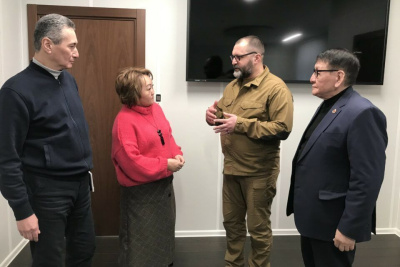 Члены Общественной палаты обсудили важные темы с советником главы ДНР Игорем Кимаковским / ЯСИА   