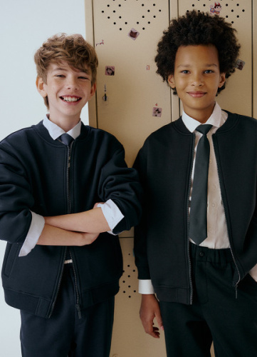 Бомбер для мальчиков, Синий