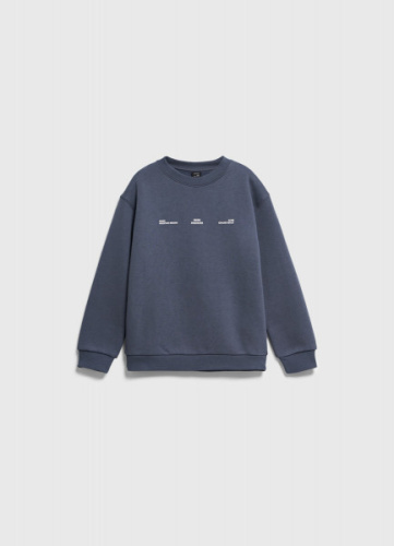 Свитшот с принтом для мальчиков, Синий