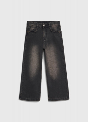 Утеплённые джинсы для мальчиков, Коричневый