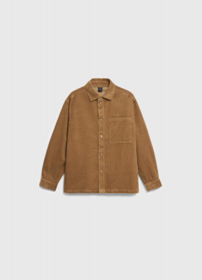 Рубашка из вельвета для мальчиков, Бежевый