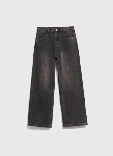 Утеплённые джинсы для мальчиков, Коричневый