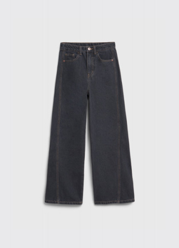 Объёмные джинсы Baggy для девочек, Коричневый