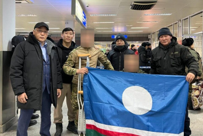 В Якутске встретили бойцов, вернувшихся из зоны специальной военной операции / ЯСИА Якутск Якутск Республика Саха (Якутия)