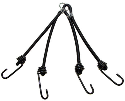 Резинки на багажник ACME с крючками (черный комплект 2 шт)