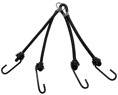 Резинки на багажник ACME с крючками (черный комплект 2 шт)