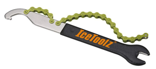 Хлыст IceToolz 34S2 для односкоростной трещотки (черный / серебристый)