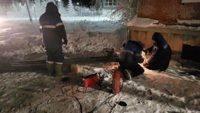 Каменный жилфонд Светлого - с горячей водой /  Мирный  