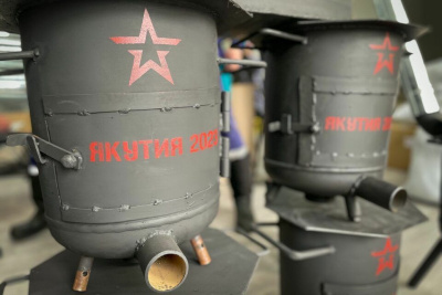 Участникам СВО из Якутии передали печки-буржуйки / ЯСИА   