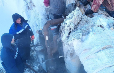 Восстановительные работы в Светлом продолжаются /  Мирный  