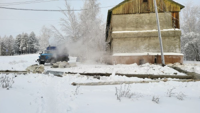На тридцать объектов Светлого пришла горячая вода /  Мирный  