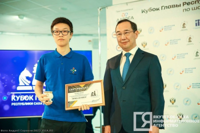 Школьники Якутии показали высокий уровень на Кубке главы по шахматам / Дьулустаан Сергеев   