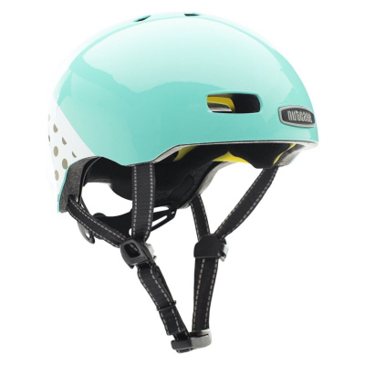Nutcase Шлем защитный Nutcase Street Tiffanyʹs Brunch Reflective, цвет Голубой, ростовка S