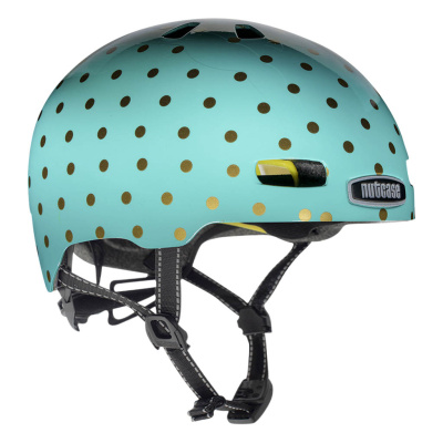 Nutcase Шлем защитный Nutcase Little Nutty Sock Hop, цвет Голубой, ростовка XS