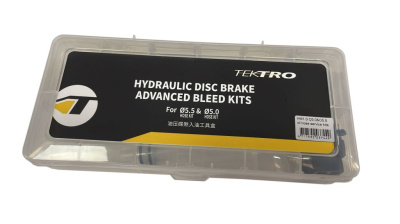 Tektro Набор для прокачки тормозов Tektro HM1.0 Oil Hose Service Kits, цвет Серый