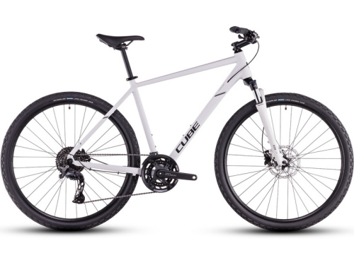 Дорожный велосипед Cube Nature Pro, год 2025, цвет Белый-Серый, ростовка 21