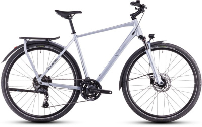 Дорожный велосипед Cube Kathmandu Pro, год 2025, цвет Серый, ростовка 21.5