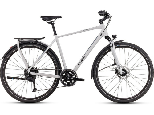 Дорожный велосипед Cube Kathmandu One M, год 2024, цвет Серый-Черный, ростовка 21