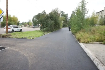 В Нерюнгри обновляют одну из центральных улиц по президентскому нацпроекту / ЯСИА   