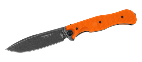 Складной нож НОКС Офицерский С3, сталь D2, рукоять пластик, оранжевый