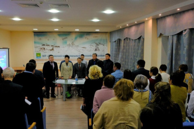 Власти Якутии выступили с отчетом в наслеге Кыстатыам Жиганского района / ЯСИА  Жиганский Республика Саха (Якутия)