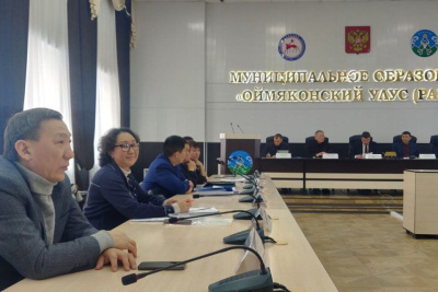 Правительственная группа приехала в Оймяконский район / ЯСИА  Оймяконский Республика Саха (Якутия)