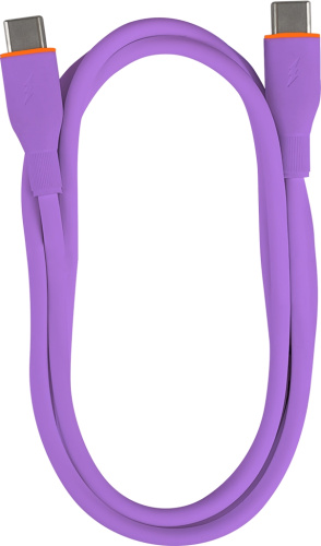 Кабель Gal USB-C to USB-C 1m Purple