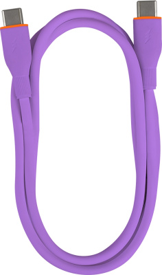 Кабель Gal USB-C to USB-C 1m Purple