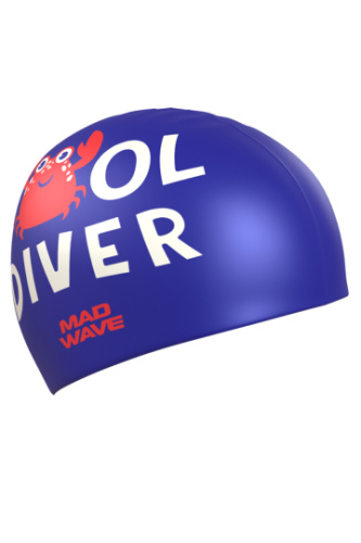 Силиконовая шапочка для плавания Cool diver
