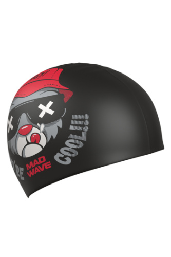 Силиконовая шапочка для плавания Cool bear