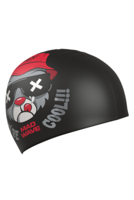 Силиконовая шапочка для плавания Cool bear