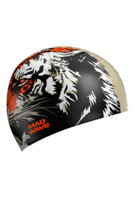 Силиконовая шапочка для плавания Tiger big