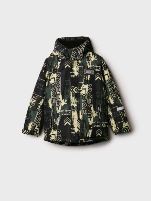 Куртка текстильная с полиуретановым покрытием для мальчиков