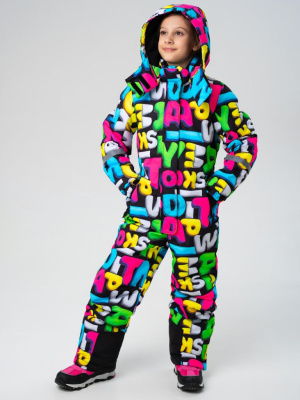 Комбинезон текстильный с полиуретановым покрытием для девочек
