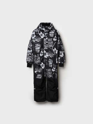 Комбинезон текстильный с полиуретановым покрытием для мальчиков