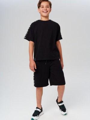 Комплект трикотажный для мальчиков: фуфайка (футболка), шорты