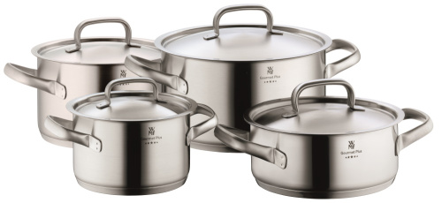 Набор кастрюль Gourmet Plus 4 предмета 16/20/20/24 см