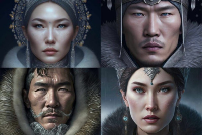 Нейросеть изобразила Якутск в образе людей / Мария Архипова   