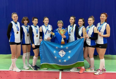 Наши волейболистки после победы перешли в первую лигу / Евгения Артемова Якутск Якутск Республика Саха (Якутия)