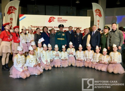 Новобранцы вступили в ряды движения «Юнармия» в Якутске / Иванова Светлана Якутск Якутск Республика Саха (Якутия)