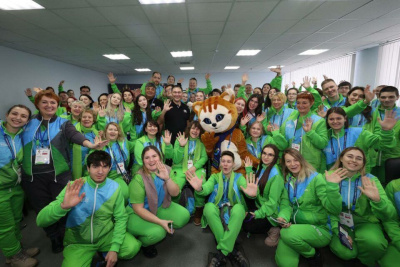 Волонтёрам спортивных игр «Дети Азии» будут вручать специальный знак / Мария Архипова   