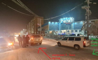 В Якутске мужчина получил различные травмы в результате наезда автомобиля / ЯСИА Якутск Якутск Республика Саха (Якутия)