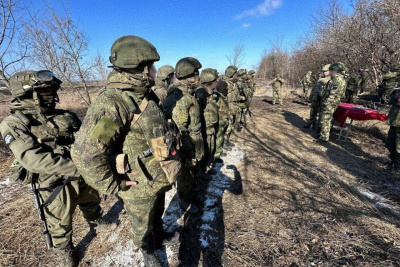 Юрий Трутнев вручил государственные награды пехотинцам Тихоокеанского флота / Анна Лебединская   