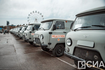 Три санитарные машины получат больницы в Верхневилюйском районе Якутии / ЯСИА  Верхневилюйский Республика Саха (Якутия)