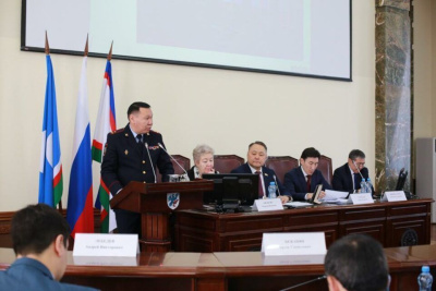 В Якутске состоялось заседание очередной 46-й сессии городской Думы / ЯСИА Якутск Якутск Республика Саха (Якутия)