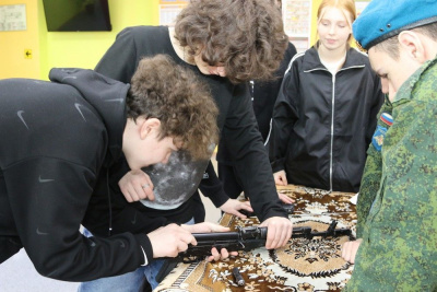 Школьники и студенты Удачного участвовали в патриотической игре /    