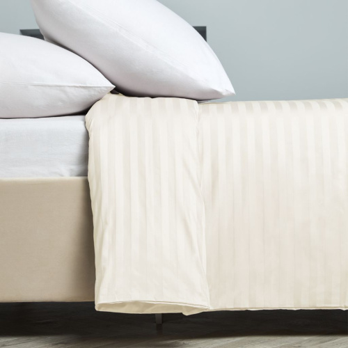 Пододеяльник Ecru страйп-сатин 40156